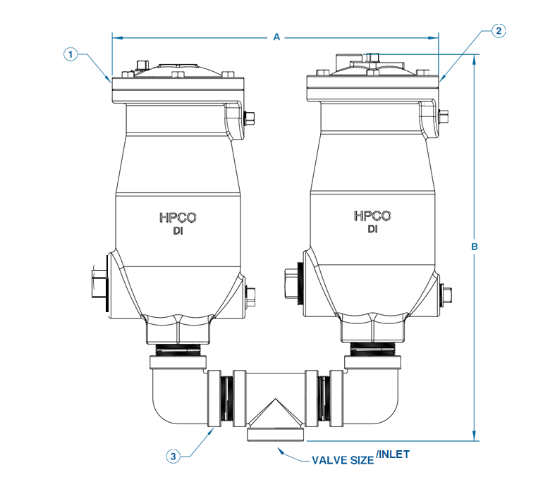 Series WCVD Combination Air Valves (Dual Body)