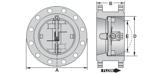 Flange Type Dual Plate Check Valves